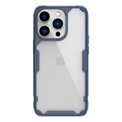 NILLKIN θήκη Nature Pro για Apple iPhone 14 Pro Max, μπλε & διάφανη