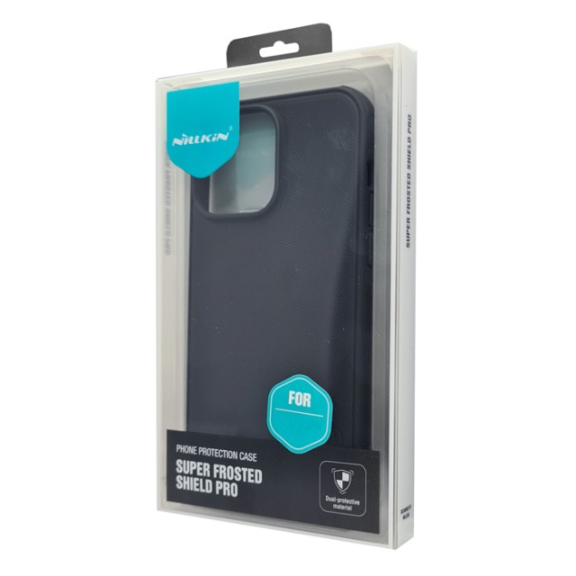 NILLKIN θήκη Super Frosted Shield Pro για Apple iPhone 14, μαύρη