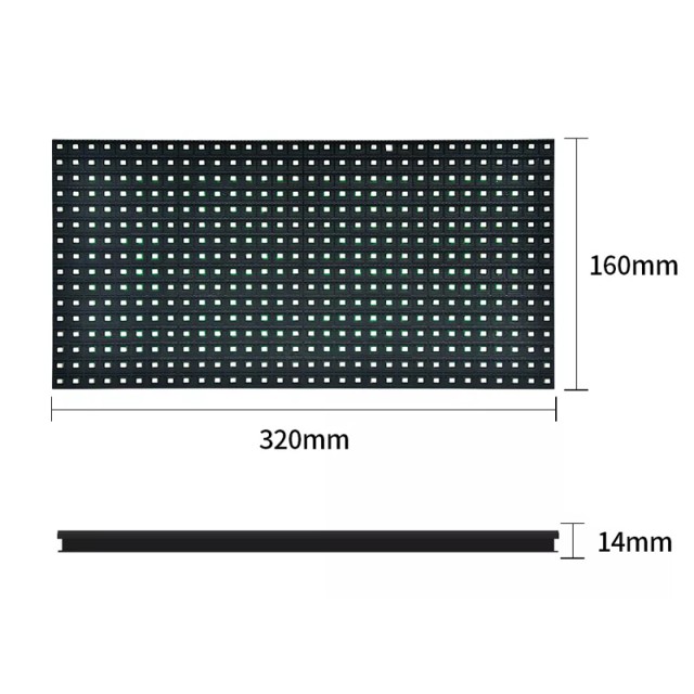 KEYESTUDIO LED panel module P10 KT0186 για Arduino, 16x32cm, RGB