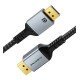 CABLETIME καλώδιο DisplayPort CT-DP8K, 32.4Gbps, 8K/60Hz, 3m, μαύρο