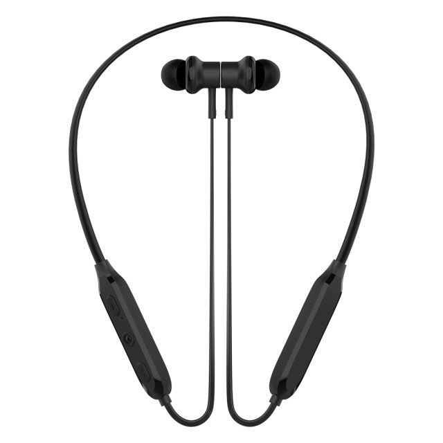 CELEBRAT earphones A19 με μαγνήτη, Bluetooth, 10mm, 110mAh, μαύρα