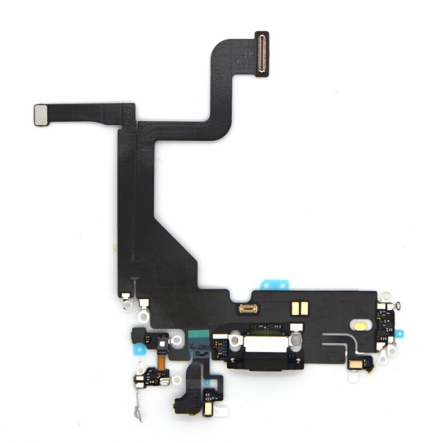 Ανταλλακτικό charging port flex cable SPIP13P-0003, iPhone 13 Pro, μαύρο