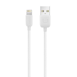 USAMS καλώδιο Lightning σε USB US-SJ097, 10.5W, 1m, λευκό