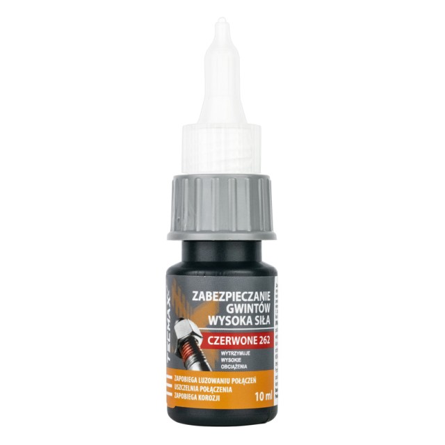 TECMAXX κόλλα Threadlock 14-036, υψηλής αντοχής, 10ml, κόκκινη