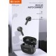 YISON earphones με θήκη φόρτισης TWS-T6, True Wireless, Φ13mm, μαύρα