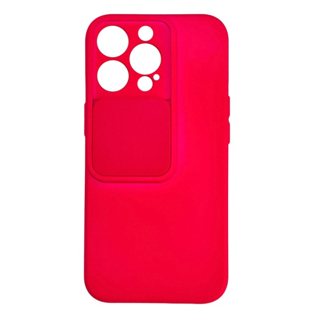 POWERTECH Θήκη Camshield Soft MOB-1792 για iPhone 13 Pro, ροζ