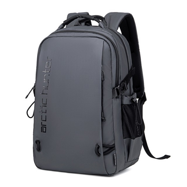 ARCTIC HUNTER τσάντα πλάτης B00530 με θήκη laptop 15.6", 24L, γκρι