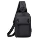 ARCTIC HUNTER τσάντα Crossbody XB00526 με θήκη tablet, 3L, μαύρη