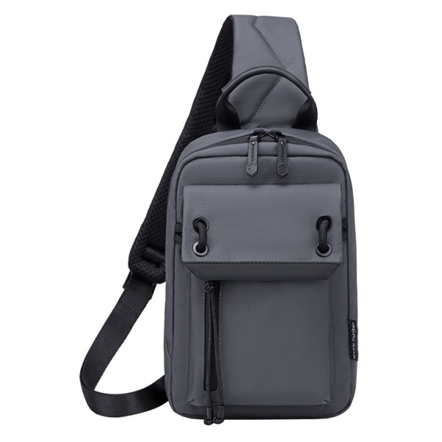 ARCTIC HUNTER τσάντα Crossbody XB00526 με θήκη tablet, 3L, γκρι