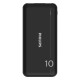 PHILIPS power bank DLP1810NB-62, 10000mAh, 2x USB, 2.1A, μαύρο