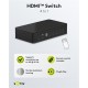 GOOBAY HDMI switch 58489 με τηλεχειριστήριο, 4 σε 1, 4K/60Hz, μαύρο