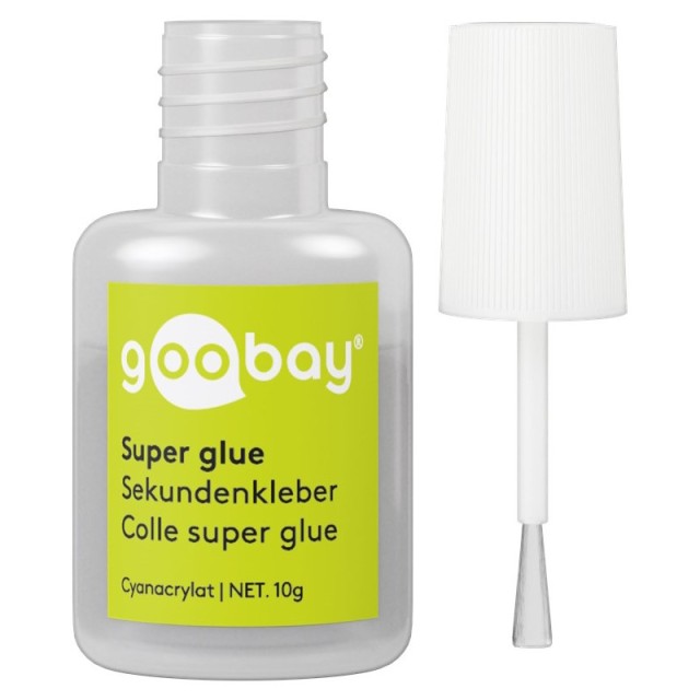 GOOBAY κόλλα Super Glue με πινέλο 77017, 10g