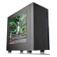 THERMALTAKE PC case micro tower Versa H18, 398x205x439mm, 1x fan, μαύρο