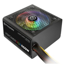 THERMALTAKE τροφοδοτικό PC Litepower RGB, 550W, Non Modular, Active PFC