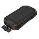 PHILIPS ηλιακό power bank DLP7726N με φακό, 20000mAh, 15W, μαύρο