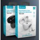 CELEBRAT earphones με θήκη φόρτισης TWS-W34, True Wireless, Φ13mm, λευκά