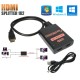 HDMI splitter CAB-H156, 2 σε 1, 4K/60Hz, HDR/HDCP, 50cm, μαύρο