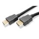 GOOBAY καλώδιο HDMI 2.1 41081, Ethernet ARC, 8K/60Hz 48Gbps, 0.5m, μαύρο