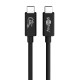 GOOBAY καλώδιο USB-C 61716, USB4 Gen 3x2, 240W, 40Gbps, 8K, 0.7m, μαύρο