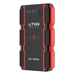 UTRAI εκκινητής μπαταρίας αυτοκινήτου JS-Mini με φακό, 12V/1000A, 13000mah