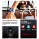 ZEBLAZE smartwatch GTR 3, 1.32", IP68, heart rate, ηχείο & mic, μαύρο