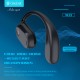 CELEBRAT earphones με θήκη φόρτισης W29, Open Wearable Stereo, μαύρα