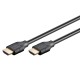 GOOBAY καλώδιο HDMI 2.1 61638, Ethernet, ARC, 8K/60Hz 48 Gbps, 1m, μαύρο