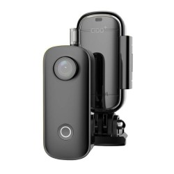 SJCAM mini action camera C100+, 4K, 15MP, Wi-Fi, αδιάβροχη, μαύρη