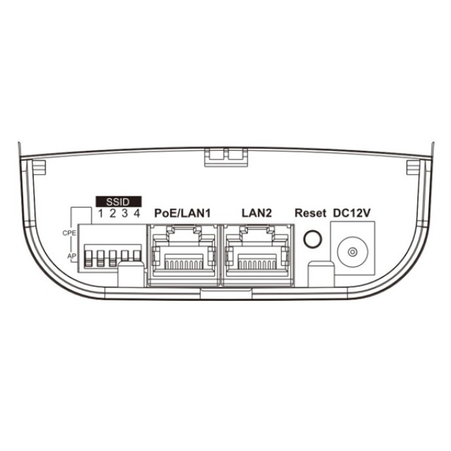 HIKVISION outdoor wireless CPE DS-3WF02C-5AC/O, 867Mbps 5GHz, 12dBi