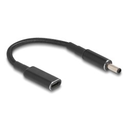 POWERTECH καλώδιο τροφοδοσίας CAB-UC072, USB-C σε Dell 4.5x3.0mm, μαύρο