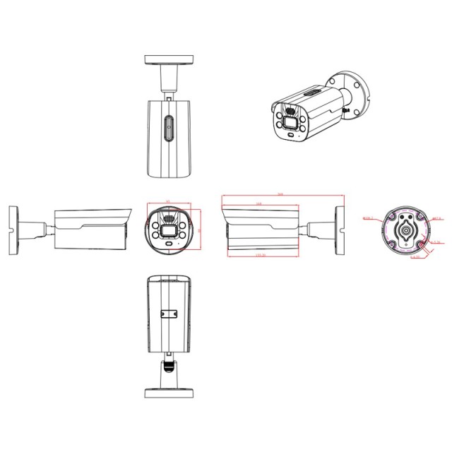 LONGSE IP κάμερα BMLCKL5AD-36PMSTFA12, 3.6mm, 5MP, IP67, PoE LONGSE IP κάμερα BMLCKL5AD-36PMSTFA12, 3.6mm, 5MP, IP67, PoE
