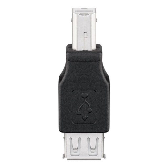 GOOBAY αντάπτορας USB σε USB Type B 50291, θηλυκό σε αρσενικό, μαύρος