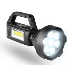 LTC ηλιακός φακός εργασίας LXLL254, 3W LED, 500lm, 1200mAh, IP65