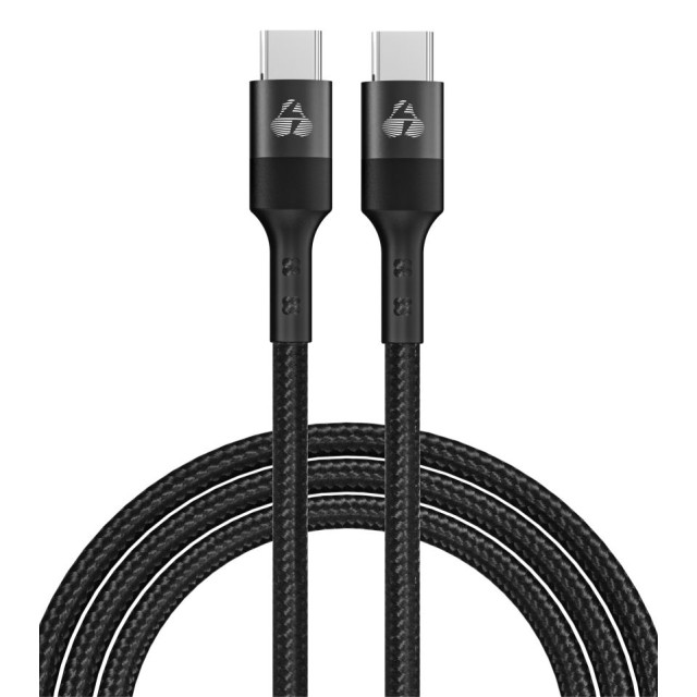 POWERTECH καλώδιο USB-C PTR-0131, PD 60W, copper, 60cm, μαύρο