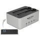 DELOCK docking station 63991, clone function, 2x 2.5/3.5" SSD/HDD, 5Gbps