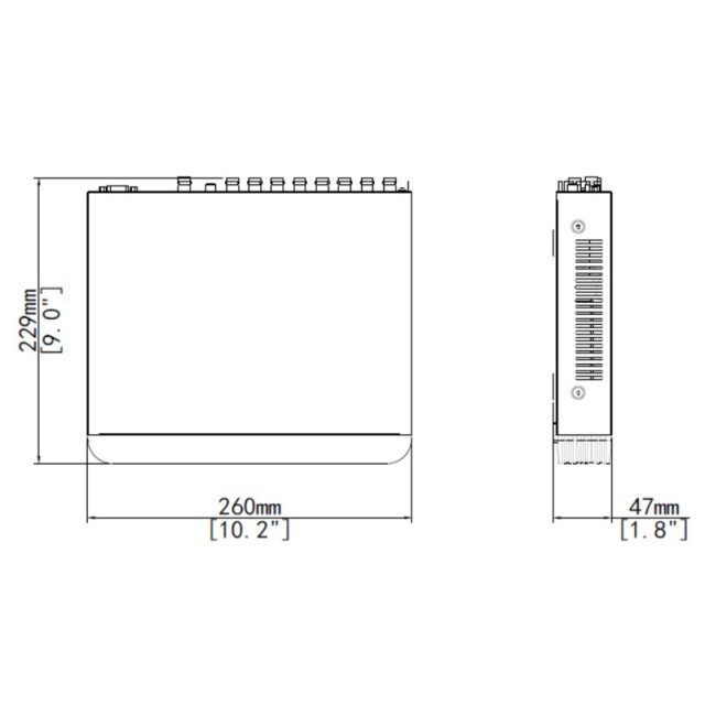 UNIARCH XVR υβριδικό καταγραφικό XVR-116G3, H.265/H.264, 5MP, 16 κανάλια