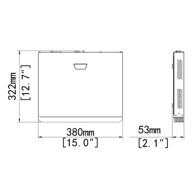 UNIARCH NVR καταγραφικό NVR-216S2-P16, H.265/H.264, 8MP, 16 κανάλια PoE