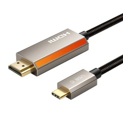 CABLETIME καλώδιο USB-C σε HDMI CT-CMHD8K, 8K/60Hz, 3m, μαύρο