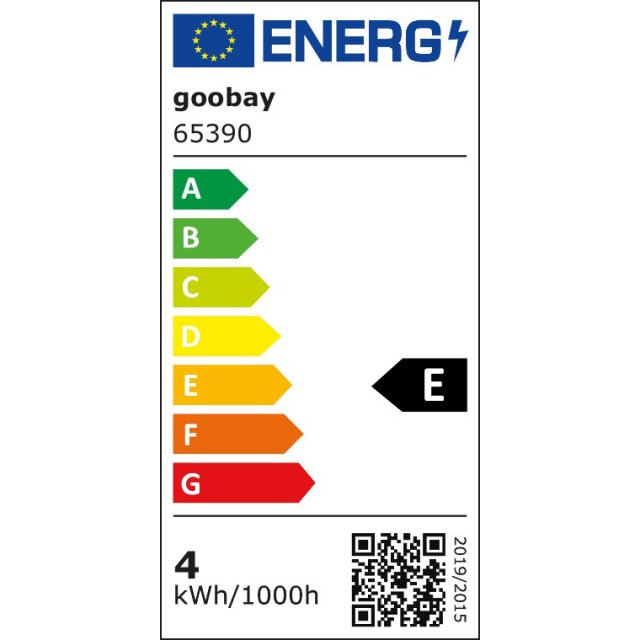 GOOBAY LED λάμπα candle 65390, E14, Filament, 4W, 2700K, 470lm