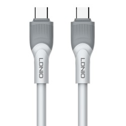 LDNIO καλώδιο USB-C σε USB-C LC602C, 100W PD, 2m, γκρι