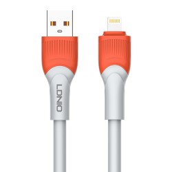 LDNIO καλώδιο Lightning σε USB LS601, 30W, 1m, γκρι