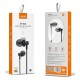 LDNIO earphones με μικρόφωνο HP06, 3.5mm σύνδεση, Φ10mm, 1.2m, μαύρα