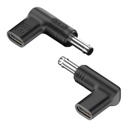 POWERTECH αντάπτορας τροφοδοσίας YX-17, USB-C σε HP 4.8x1.7mm, μαύρος