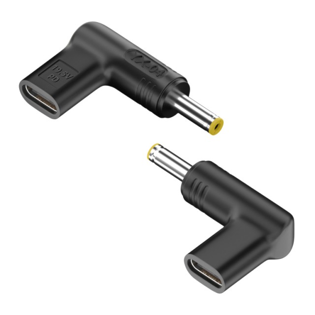 POWERTECH αντάπτορας τροφοδοσίας YX-04, USB-C σε HP 4.8x1.7mm, μαύρος