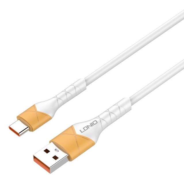 LDNIO καλώδιο USB-C σε USB LS802, 30W, 2m, λευκό