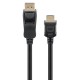 GOOBAY καλώδιο DisplayPort σε HDMI 64838, 4K/30Hz, 5m, μαύρο