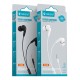 CELEBRAT earphones με μικρόφωνο G26, 3.5mm σύνδεση, Φ10mm, 1.2m, μαύρα