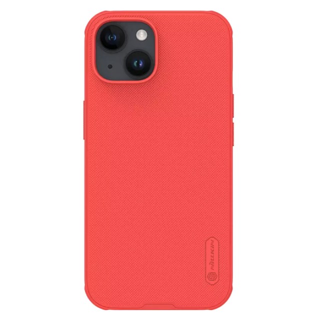 NILLKIN θήκη Super Frosted Shield Pro για iPhone 15, κόκκινη