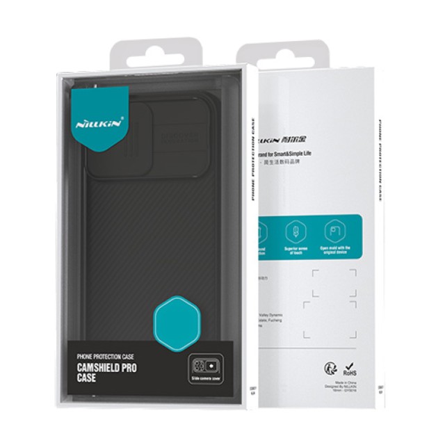 NILLKIN θήκη CamShield Pro για iPhone 15 Pro, μαύρη