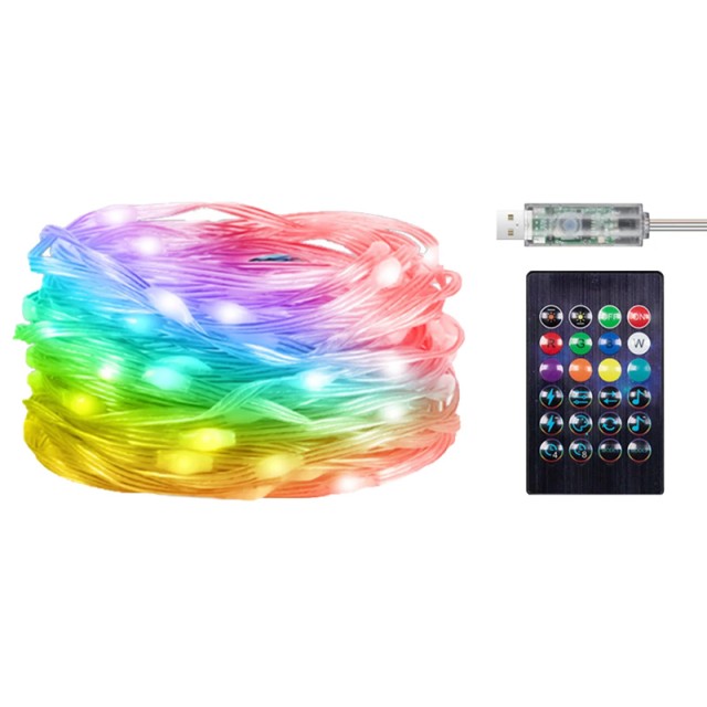 POWERTECH smart LED καλωδιοταινία HLL-0132, RGB, IP44, Bluetooth, 15m